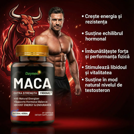 MacaBoost – Putere Naturală pentru Zi de Zi